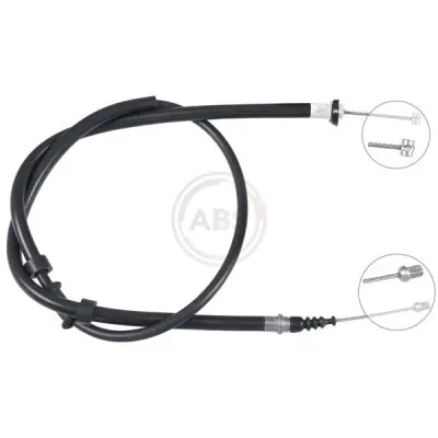 Mejor Calidad Cable de accionamiento, freno de estacionamiento A.B.S. K19804
